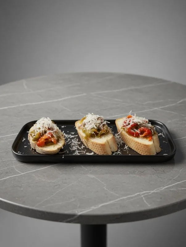 Artisan Bread with White Anchovy